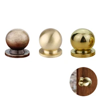 tiazza round solid brass knobs antique cabinet drawer small handle modern minimalist furniture cupboard wardrobe pulls hardware