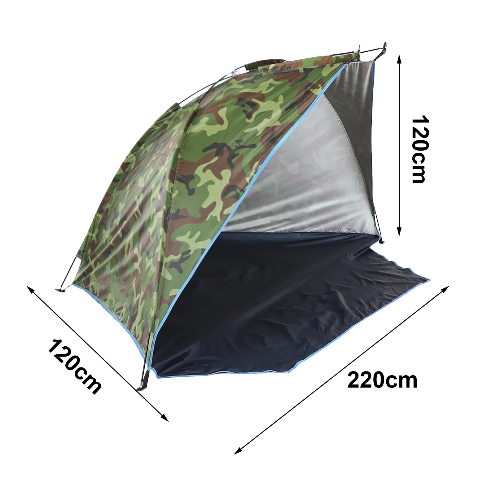 

Beach Sunshade Easy Set Up Fishing Sun Shelter Outdoor Pop Up Ultralight Sturdy 2 Person Tent Camping Accessories