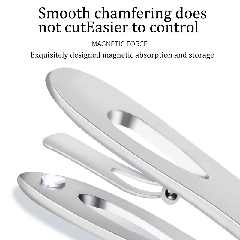 Набор ножей для ногтей большие ножницы одиночные кусачки из нержавеющей стали