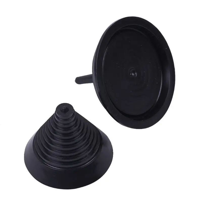 

Black Durable Plastic Lawn Mower Blade Balancer Accessory Lawnmower Assistance Garden Power Tools Repair Replacement Parts