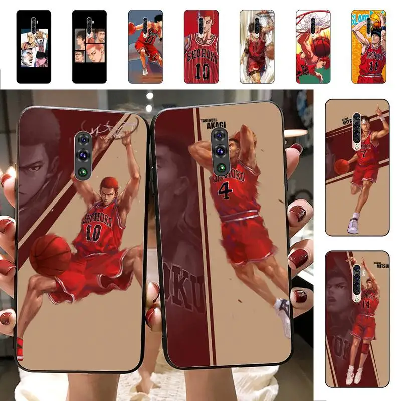 

Comic Slam dunk Phone Case for Vivo Y91C Y11 17 19 17 67 81 Oppo A9 2020 Realme c3