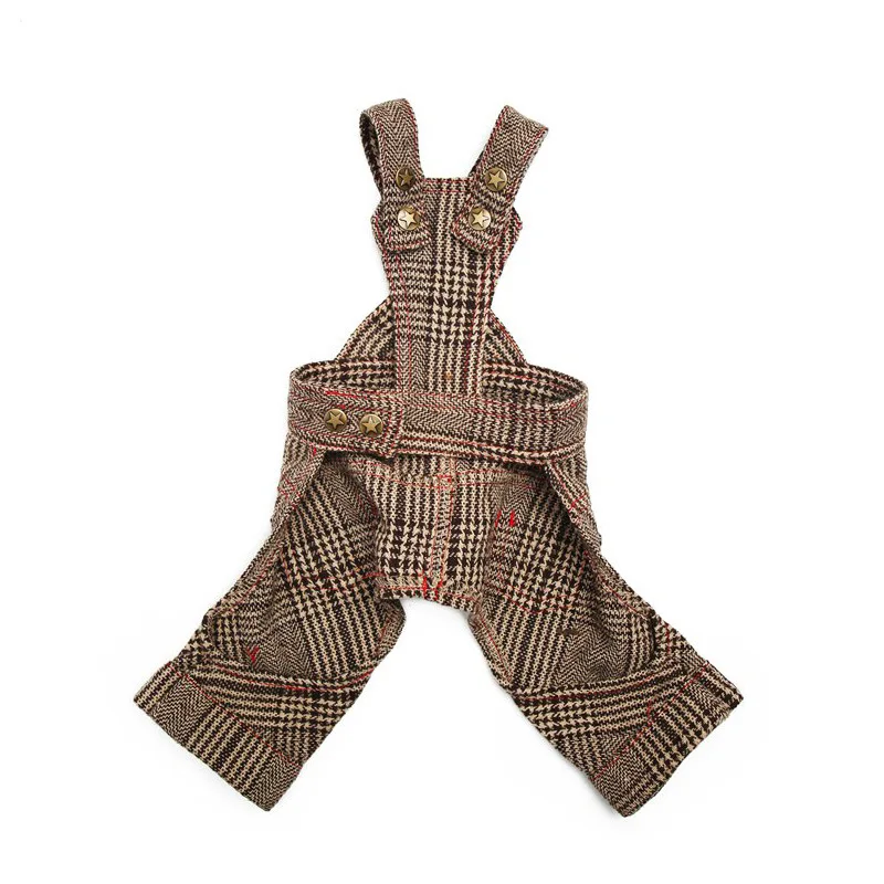 

New Pet Clothes Gentleman Dog Clothes Shirt Collocation Suspenders Schnauzer Fashion Clothes Small and Medium-Sized Dog Pants