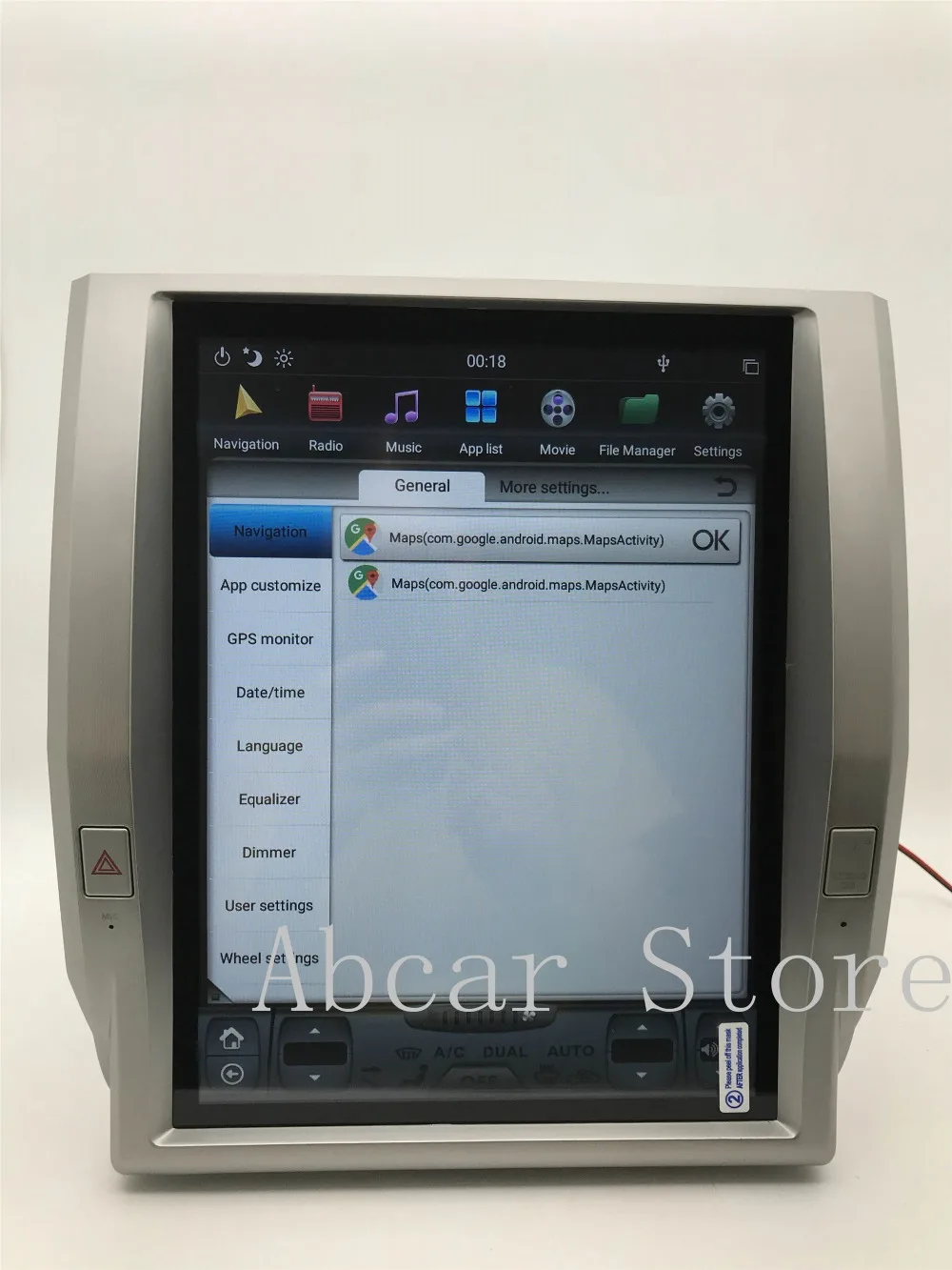 12,1 ''Tesla стиль Android 8,1 автомобильный dvd-плеер gps навигация для Toyota tundra 2011- PX6 стерео Мультимедиа радио рекордер