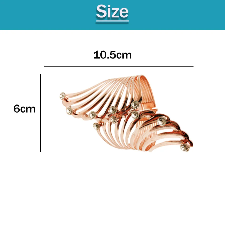 

8PCS Metal Wing Napkin Ring,Napkin Holder Table Accessories For Hotel Banquet Wedding Dining Christmas Dinner Table Decoration