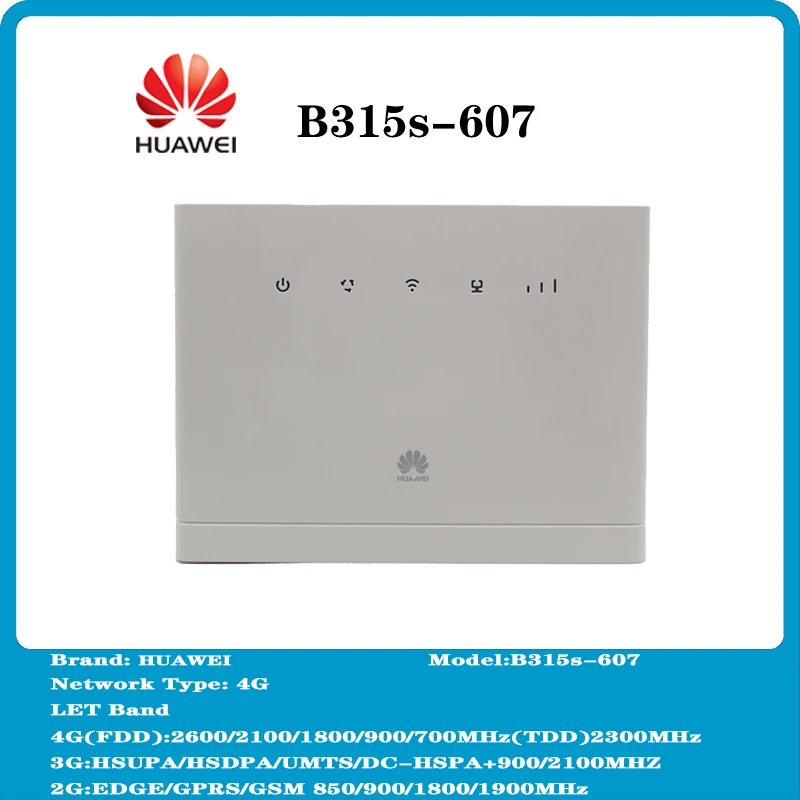  Huawei B315 B315s-607 4        CPE 3/4G     Wi-Fi, 