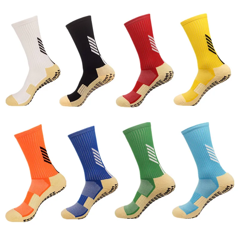 Новые футбольные носки Нескользящие Высококачественные мягкие дышащие