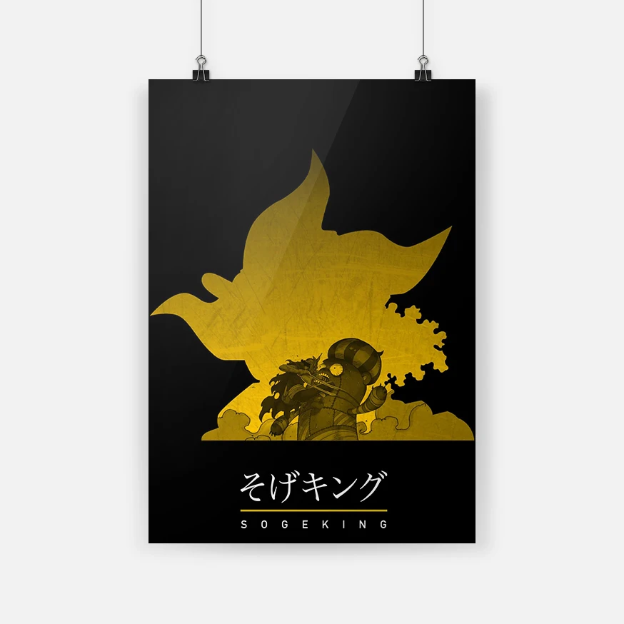 Sogeking Усопп Манга Аниме Холст постер картина настенный художественный Декор