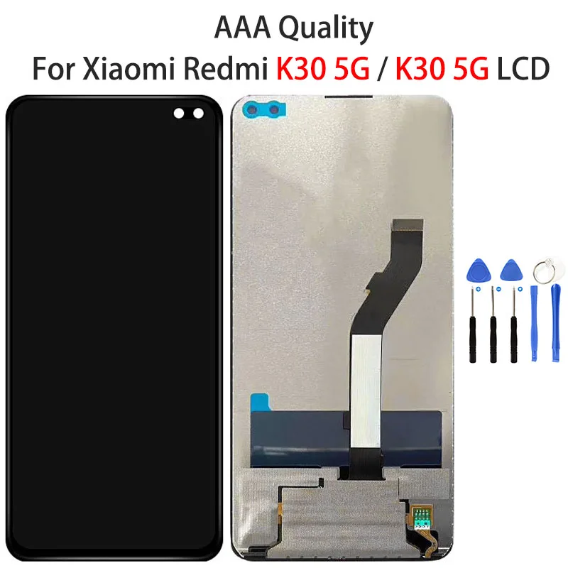 

6.67"Original For Redmi K30 4G Display For Xiaomi Redmi K30 5G LCD With Frame Screen Touch Digitizer Assembly Replacement LCD