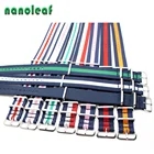 Ремешок для часов в стиле милитари для НАТО ремешок для часов серебряной пряжкой 18 мм20 мм22 мм24 мм Браслет замена ремешок для часов аксессуары