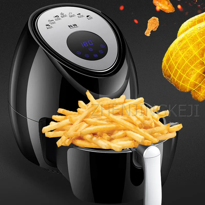 Фритюрница домашняя с сенсорным экраном умная электрическая фритюрница без