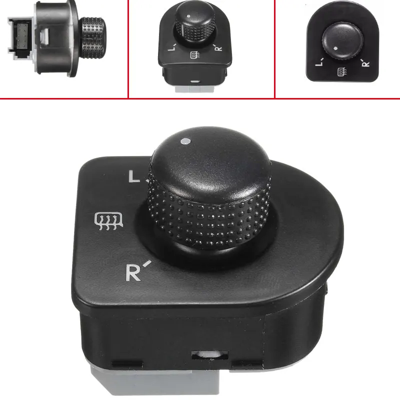 

10-контактный разъем, переключатель бокового зеркала, переключатель регулировки бокового электрического зеркала, ручка управления 1J1959565F дл...