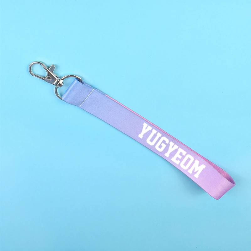 KPOP GOT7 брелок градиентный цвет держатель для мобильного телефона ремень Джексон JB