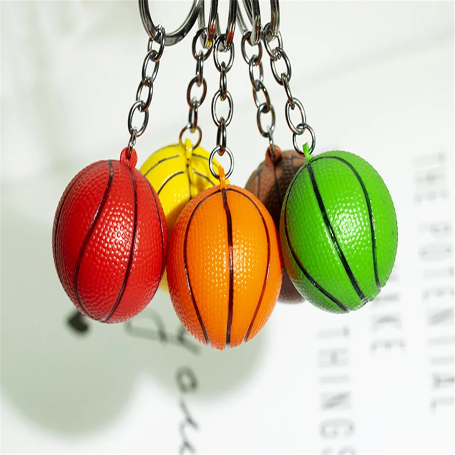 5 шт./лот кулон в виде баскетбольного мяча Брелок Детские День Святого Валентина