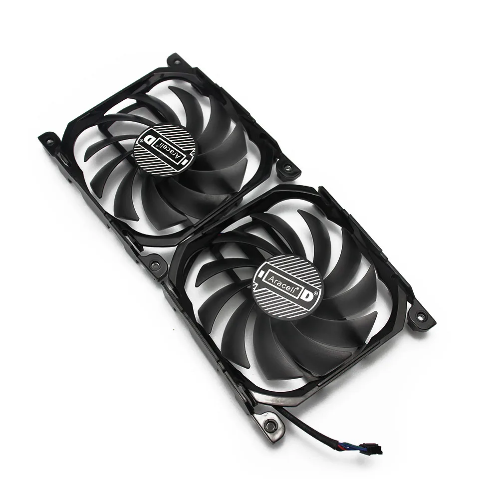 2 шт./лот 4Pin CF 12915S охлаждающий вентилятор GPU для INNO3D GTX 1080 Ti 1070 Ti 1060X2 V2 Графика видео охлаждения карт в качестве замены