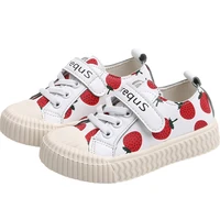 children shoes girls boys sneakers 2022 fall fashion fruit print strawberry kids casual shoes toddler baby boy girl sport shoes