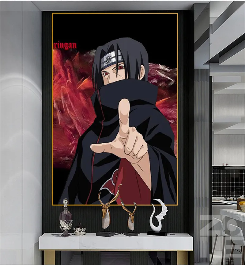 

Japanese Anime Pictures Printed Art Painting on Canvas Anime Prints and Posters Cuadros for Modern Living Room Decoration