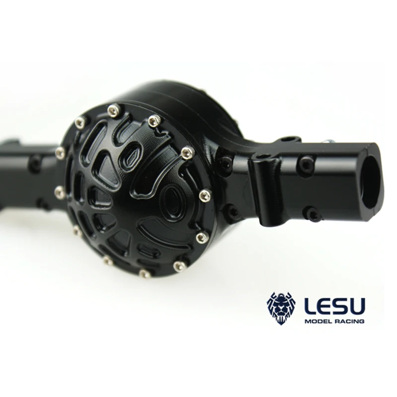 Металлический Корпус задней оси LESU для радиоуправляемой модели самосвала Tamiya 1/14