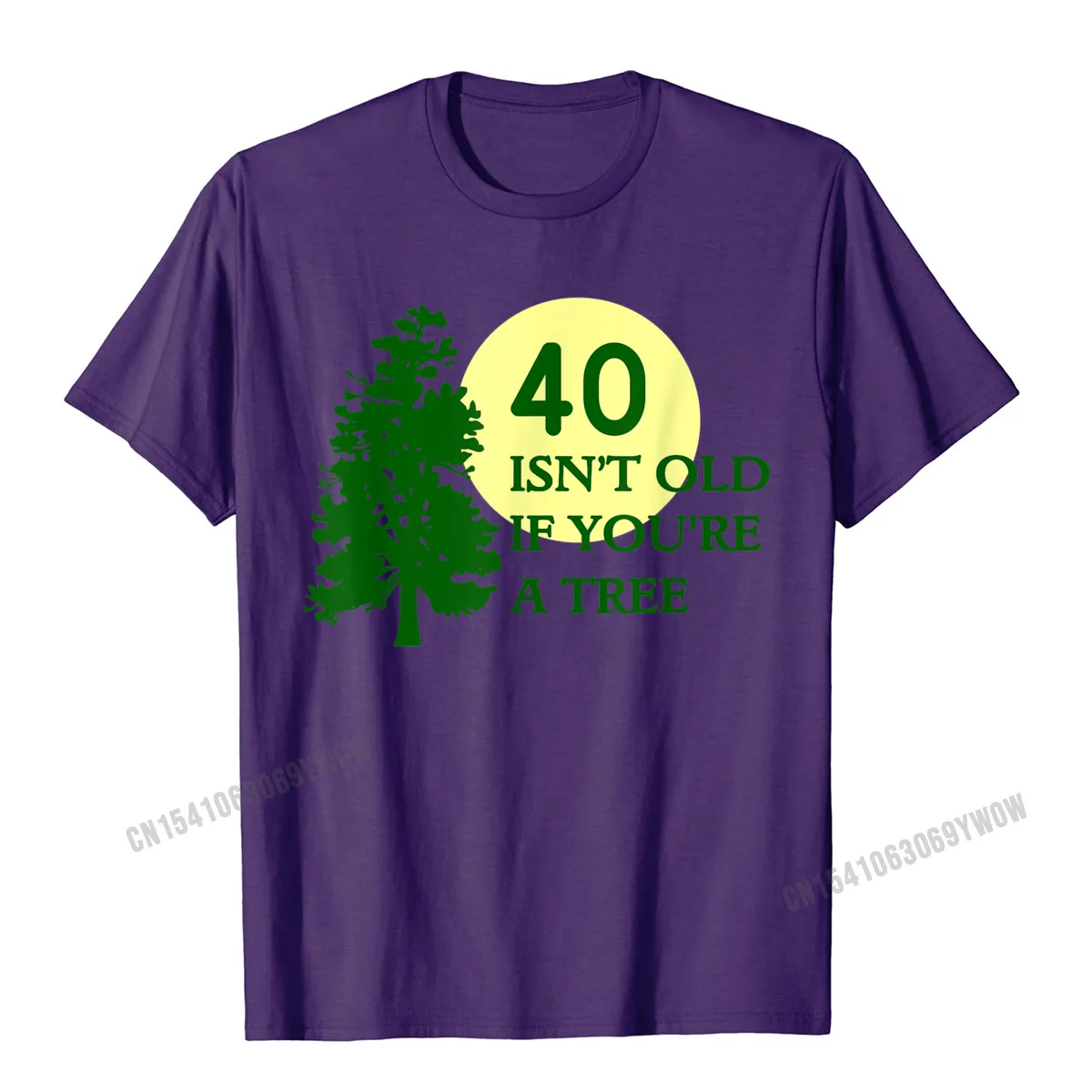 Забавная Мужская футболка 40 isnt Old If Youre A Tree на 40-й день рождения повседневные топы