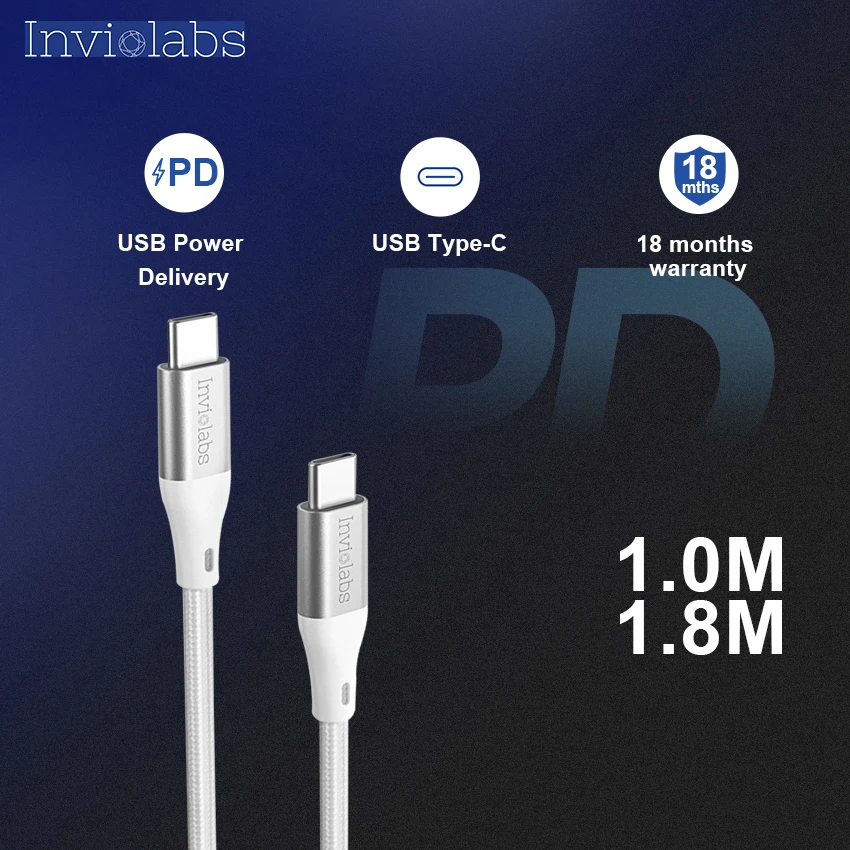 Высокопрочный Удлинительный кабель DurableLine C к для устройств USB Type MacBook Matebook iPad Pro 2018