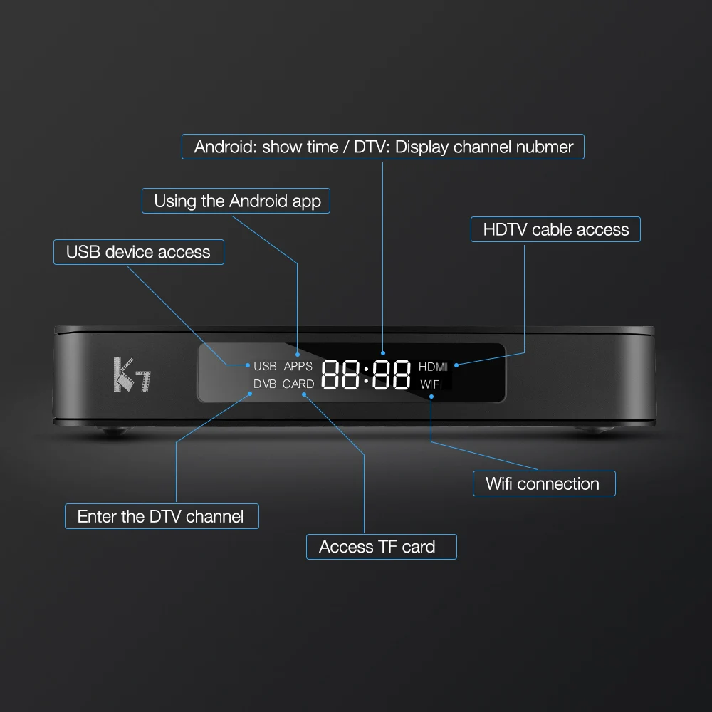 MECOOL K7 DVB S2 T2 C Android 9 0 ТВ коробка 4 ГБ 64 Amlogic S905X2 2 4G/5G Wi Fi MI Media Player|iks|iks sksiks android |