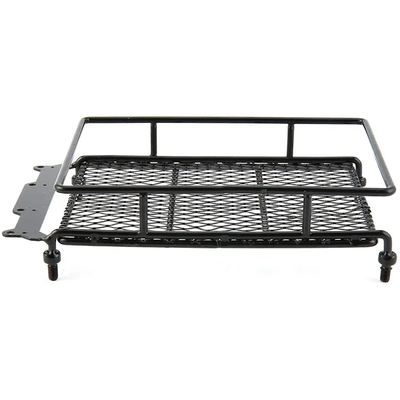 1/10 RC автомобильный Рок Гусеничный металлический багажник на крышу багажная