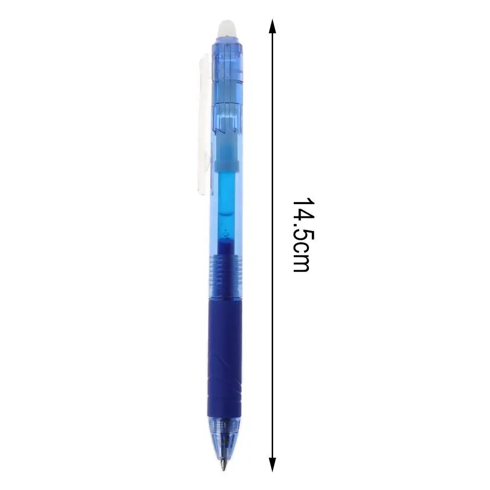 

0.7mm Erasable Ballpoint Pen Set Blue/Black/Green/Red Writing For School Magic Erasable Ink Refill Office Student Tool N6I3