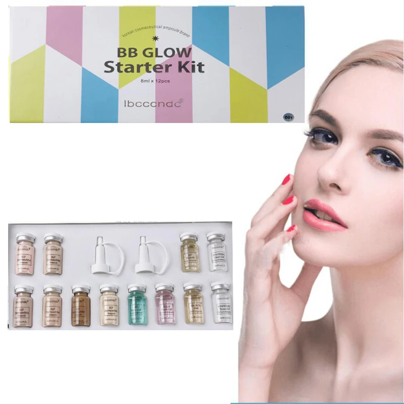 

8ml BB Cream meso booster starter kit bb foundation cream skin brightening serum concealer Dermawhite treatment