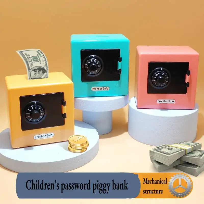 

Cartoon Password Piggy Bank Change Piggy Bank Piggy Bank Children's Educational Creative Toys Gifts Decorations for Home