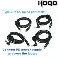 type c to dc round head cable 6 0x3 6mm5 5x2 54 0x1 353 0x1 1mm is suitable for usb c computer direct charging cable of asus