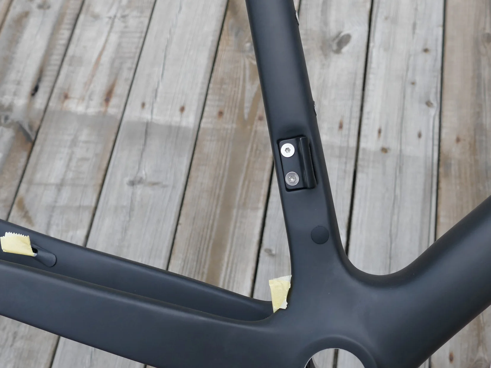 Карбоновый тормозной диск Toray UD Matt Cyclocross BSA BB30 рама 52 см через ось 12*142