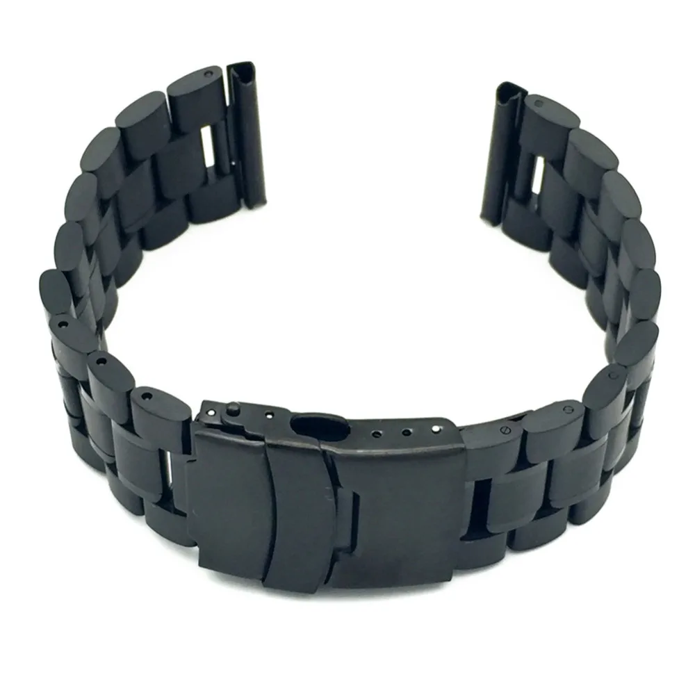 18 20 22 24mm Stainless Steel Solid WatchBand  Watch Band Strap Link Bracelet Accessories Folding Clasp For PAM