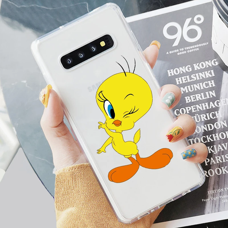 Мягкий прозрачный чехол из ТПУ для телефона Samsung S6 S7 Edeg S8 S9 Plus S10 A50 A30 A10 | Мобильные