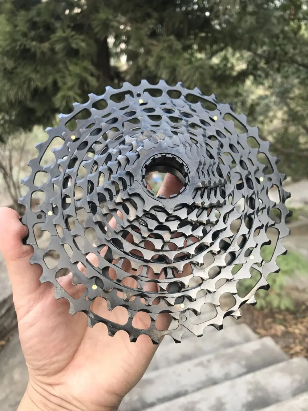 

SROAD Cassete 11V 10-42T 11 speed MTB Bicycle Cassette STEEL CNC Bike Freeewheel fit SRAM XD Super Light CNC Made 292g K7 11V