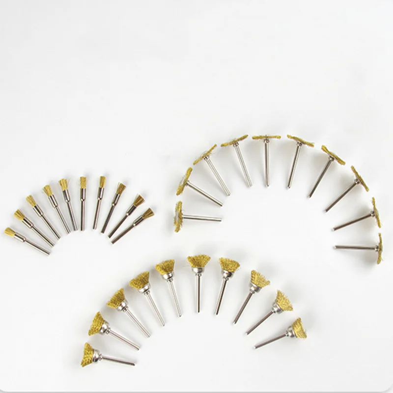 

Аксессуары для Dremel, набор из нержавеющей стали для мини-дрели, фотоэлектрическая щетка, 30 шт.