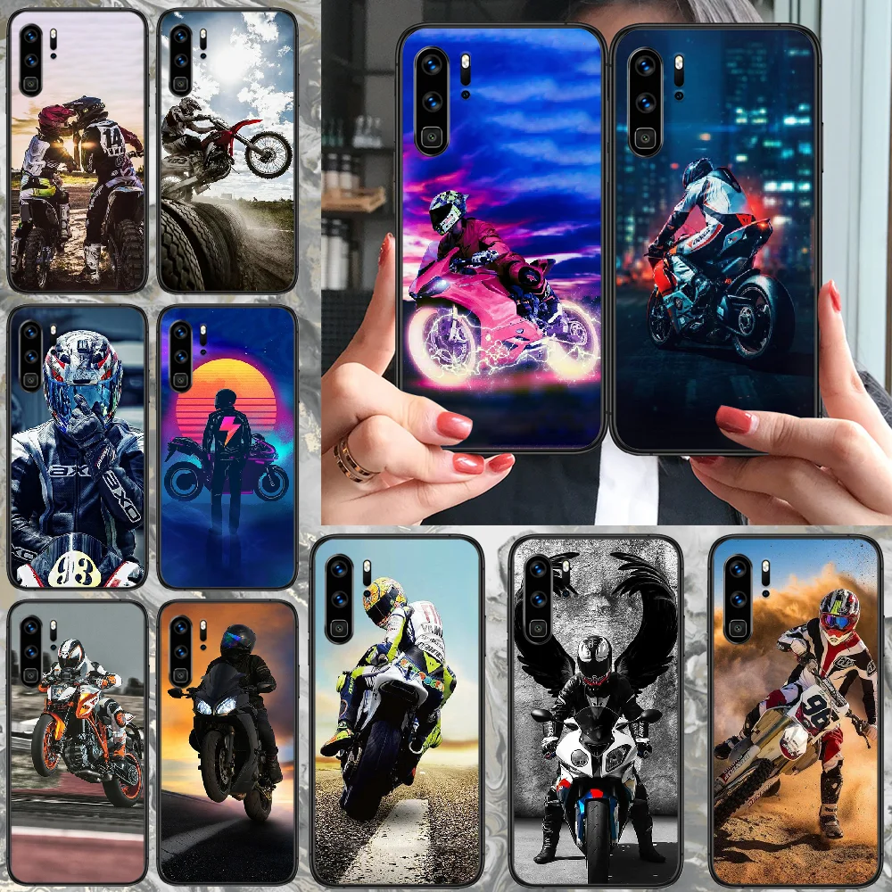 Мотоциклетный спортивный чехол для телефона Huawei P 9 Smart 10 20 30 40 8 Lite Mini Z 2019