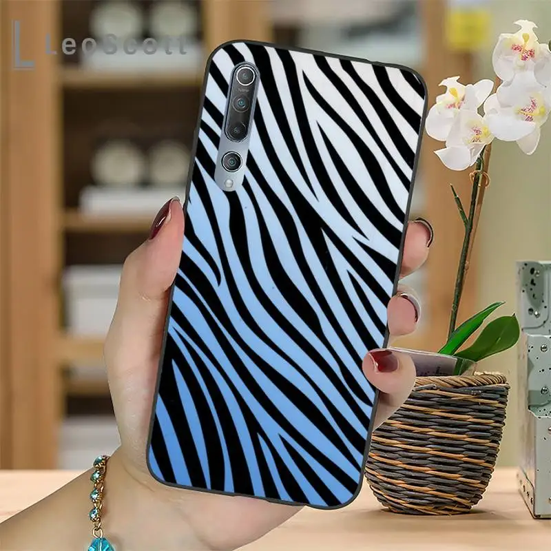 

zebra print clip art Phone Case For Xiaomi Redmi 7 8 9t a3Pro 9se k20 mi8 max3 lite 9 note 9s 10 pro