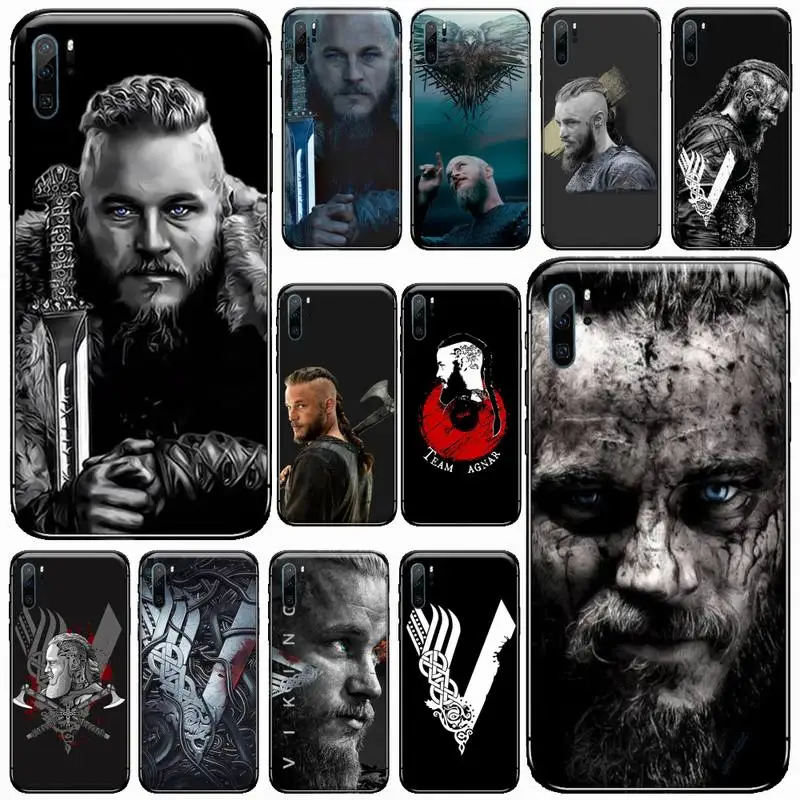 

Ragnar Lothbrok Vikings Phone Case For Huawei honor Mate P 9 10 20 30 40 Pro 10i 7 8 a x Lite nova 5t