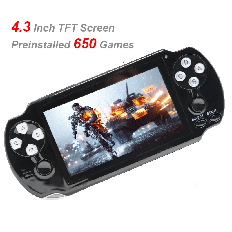 

4.3" Multi-function Video Game Console For GBA/NEOGEO 8Bit Game Handheld Game Machine Better Dual Joystick Than Sega Tetris Nes