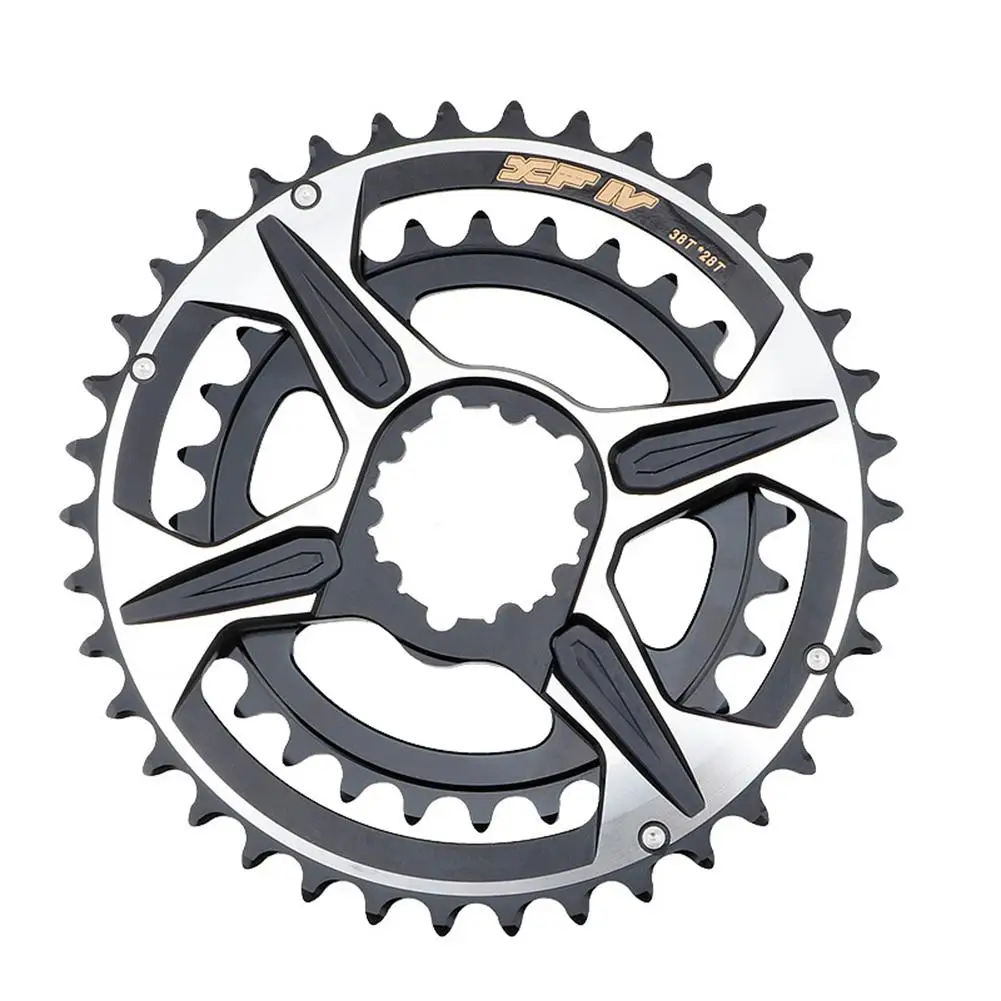 

Bike Chain Wheel 38/28 T Speed Change Bicycle Chain Wheel Ultra Light Chainset Crank Set