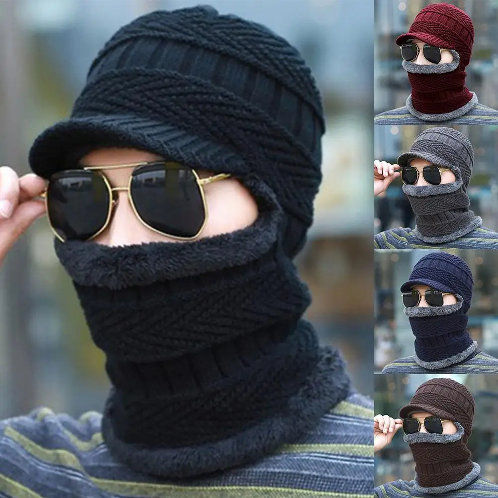 

Winter Hat Skullies Beanies Hats Winter Beanies For Men Women Wool Scarf Caps Balaclava Mask Gorras Bonnet Knitted Hat