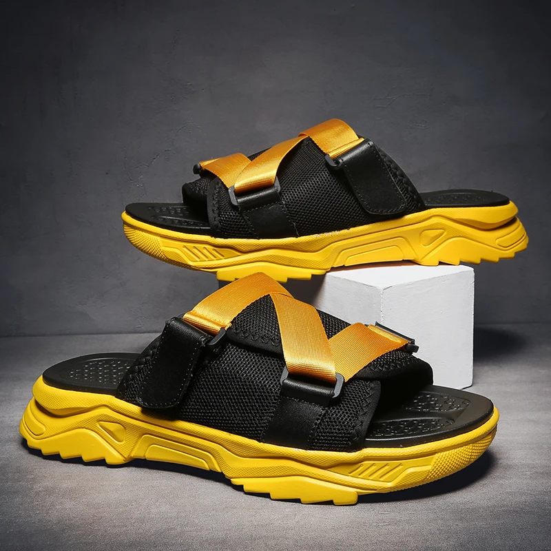 

Sandalia Masculino Sandals Men Beach Shoes Sport Sandalen Herren Sandale Homme Summer Sandals&slippers For 2020