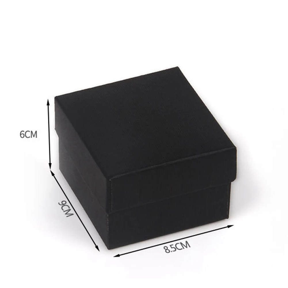 

Square Jewelry Box Simple Jewelry Gift Box Earrings Necklace Pendant Display Box Watch Holder Oragnizer Bracelet Storage Case