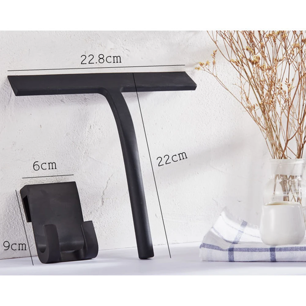 

Window Squeegee, Shower Squeegee Lightweight Shower Squeegy Cleaner Bathroom Squeegee Portable Car Glass Cleaner with Hook