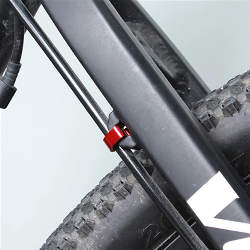 

10 Pcs Guide Conversion Frame Fixed Clamp Bike Bicycle Tubing Seat Aluminum Clip Brake Cable Oil Tube U Shape Buckle