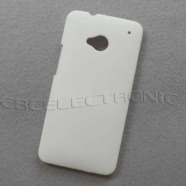 Для htc One M7 высококачественный прорезиненный Матовый Жесткий чехол-накладка