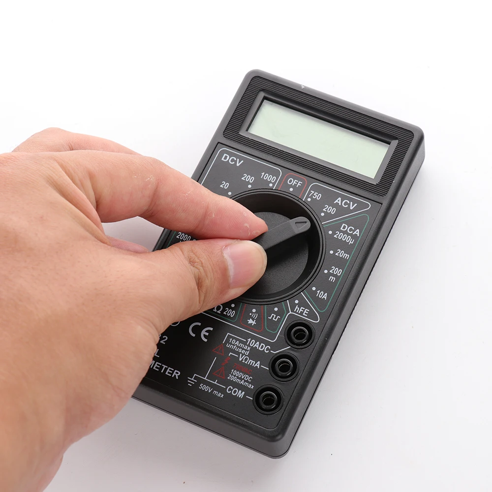 Профессиональный цифровой ЖК вольтметр амперметр Омметр профессиональный