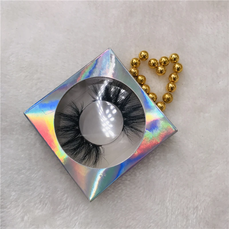 6 парт/лот норковые 5D ресницы натуральные длинные модные на заказ