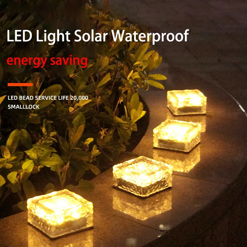 

LED Light Modern Solar Waterproof IP65 Outdoor Small Energy Saving Pathway Backyard Floor Park Stairs Lawn Lamp Lights 1.2V D88