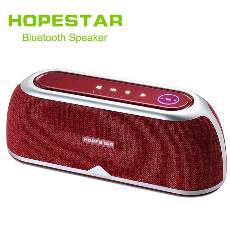 HOPESTAR A4 Настольный bluetooth динамик высокой мощности высококачественный беспроводной динамик HIFI подарок сенсорный NFC