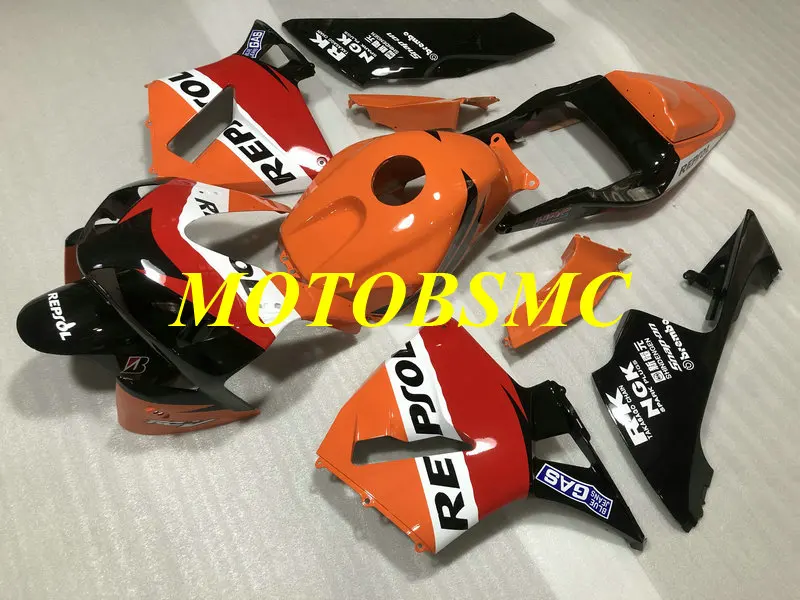 Набор обтекателей мотоцикла для CBR600RR F5 03 04 CBR 600RR 600 RR 2003 2004 топ красные оранжевые